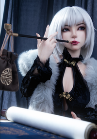 YUED-140 A6 Faye Silicone 140cm Natural F-CUP MMI Sex Dolls