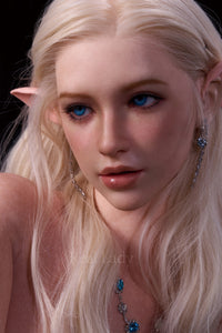 159cm / 5ft3 H-Cup Elf Natural RealLady Lena Silicone Sex Doll